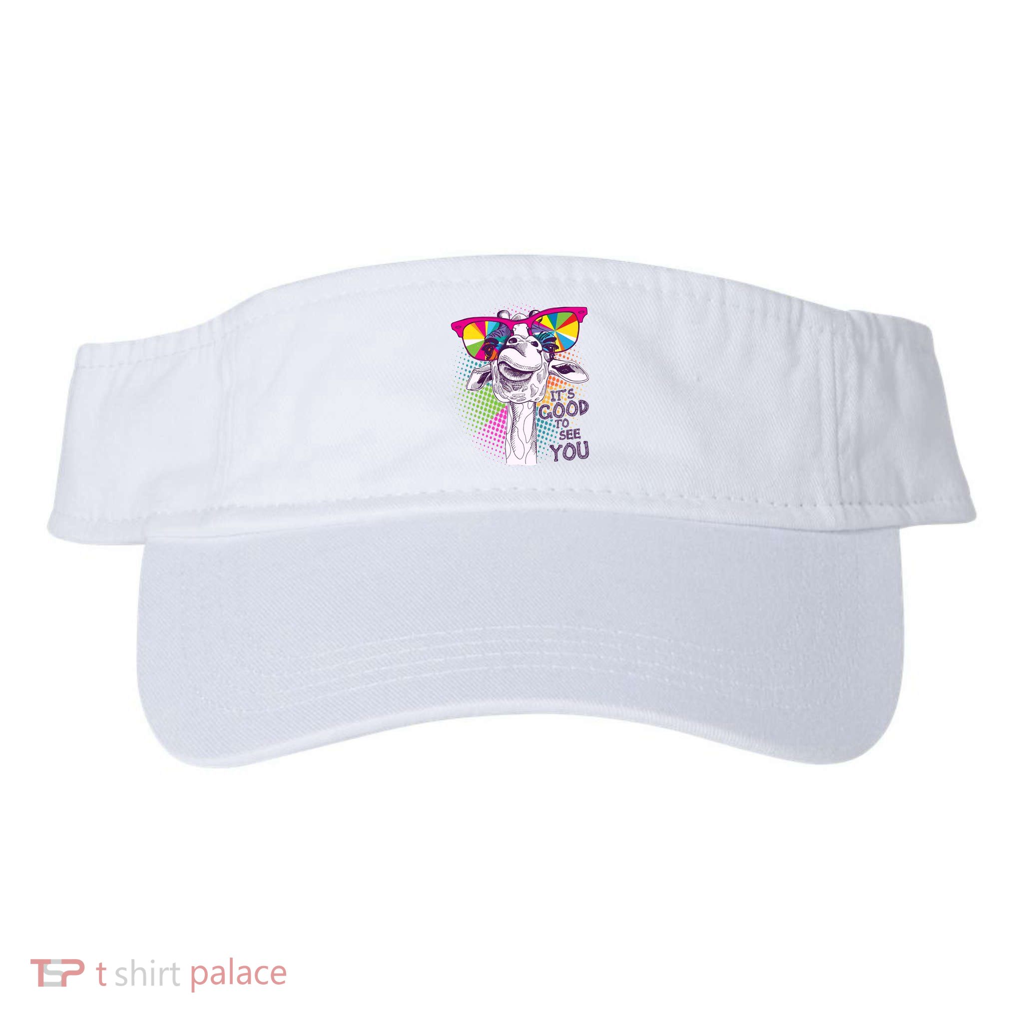 Funny Giraffe It's Good To See You Visor