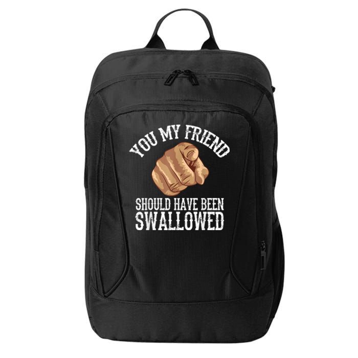 Funny Gift Inappropriate Adult Humor Sarcastic Sex Gift Rude Gag City Backpack