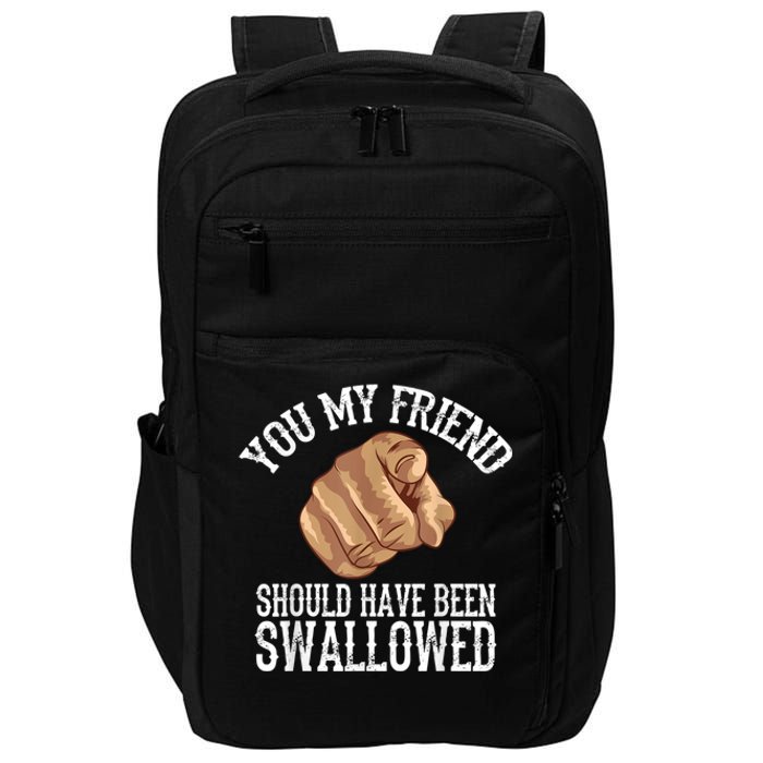 Funny Gift Inappropriate Adult Humor Sarcastic Sex Gift Rude Gag Impact Tech Backpack