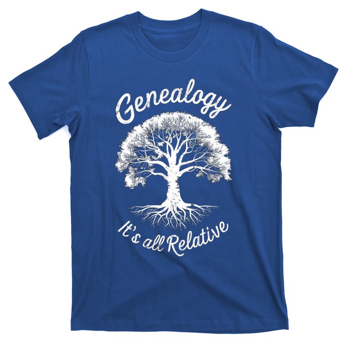 Family Genealogy Its All Relative Gift T-Shirt