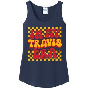 Funny Groovy In My Travis Era Ladies Essential Tank