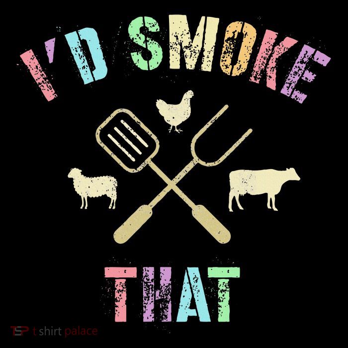 Funny Grilling ID Smoke That Grills Chef Pit Meat Gangster Flatbill Hat