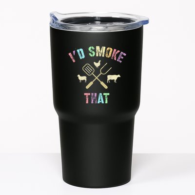 Funny Grilling ID Smoke That Grills Chef Pit Meat Gangster Tumbler