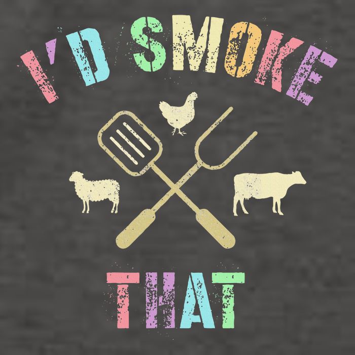 Funny Grilling ID Smoke That Grills Chef Pit Meat Gangster Vector Backpack