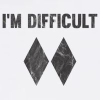 Funny Gift I'm Difficult Double Black Diamond Ski Snowboard Gift Bucket Hat