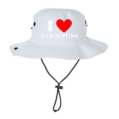 Funny Gaslight I Love Gaslighting I Heart Gaslighting  Legacy Cool Fit Booney Bucket Hat