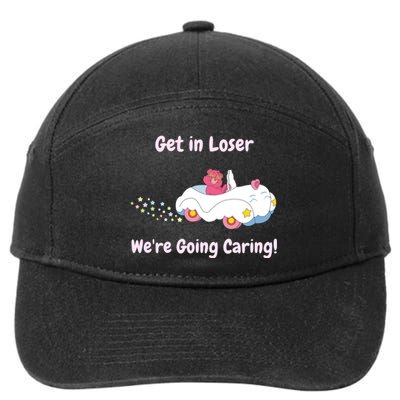 Funny Get In Loser, We're Going Caring Bear 7-Panel Snapback Hat