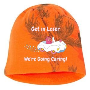 Funny Get In Loser, We're Going Caring Bear Kati - Camo Knit Beanie