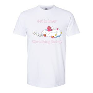 Funny Get In Loser, We're Going Caring Bear Softstyle CVC T-Shirt