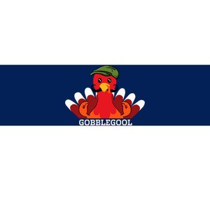 Funny Gobblegool Italian Gobble Turkey Day Fall Thanksgiving Bumper Sticker