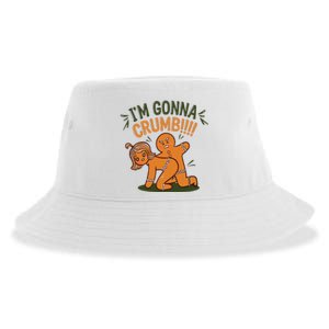 Funny Gingerbread Im Gonna Crumb Christmas Sustainable Bucket Hat