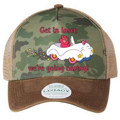 Funny Get In Loser, We're Going Caring Legacy Tie Dye Trucker Hat