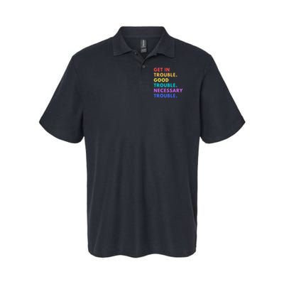 Funny Get In Good Necessary Trouble Polo