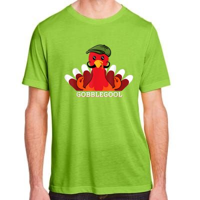 Funny Gobblegool Italian Gobble Turkey Day Fall Thanksgiving Adult ChromaSoft Performance T-Shirt