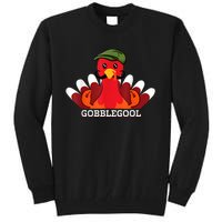 Funny Gobblegool Italian Gobble Turkey Day Fall Thanksgiving Tall Sweatshirt