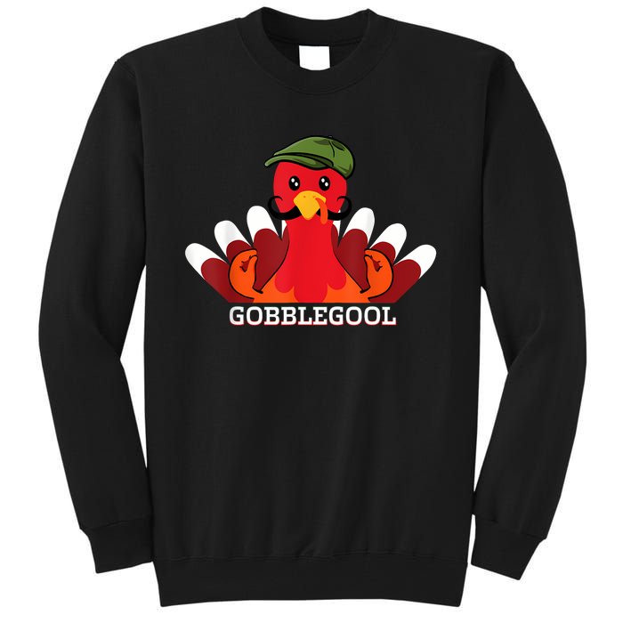 Funny Gobblegool Italian Gobble Turkey Day Fall Thanksgiving Tall Sweatshirt