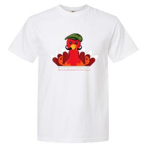 Funny Gobblegool Italian Gobble Turkey Day Fall Thanksgiving Garment-Dyed Heavyweight T-Shirt