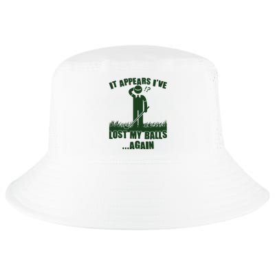 Funny Golf It Appears Ive Lost My Balls Again Cool Comfort Performance Bucket Hat