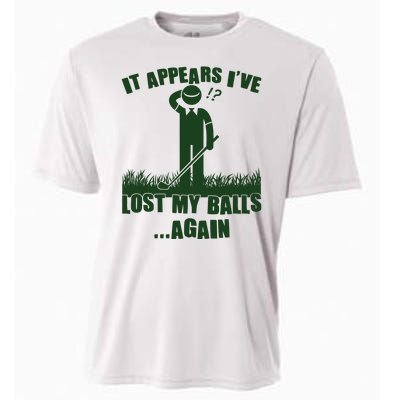 Funny Golf It Appears Ive Lost My Balls Again Cooling Performance Crew T-Shirt