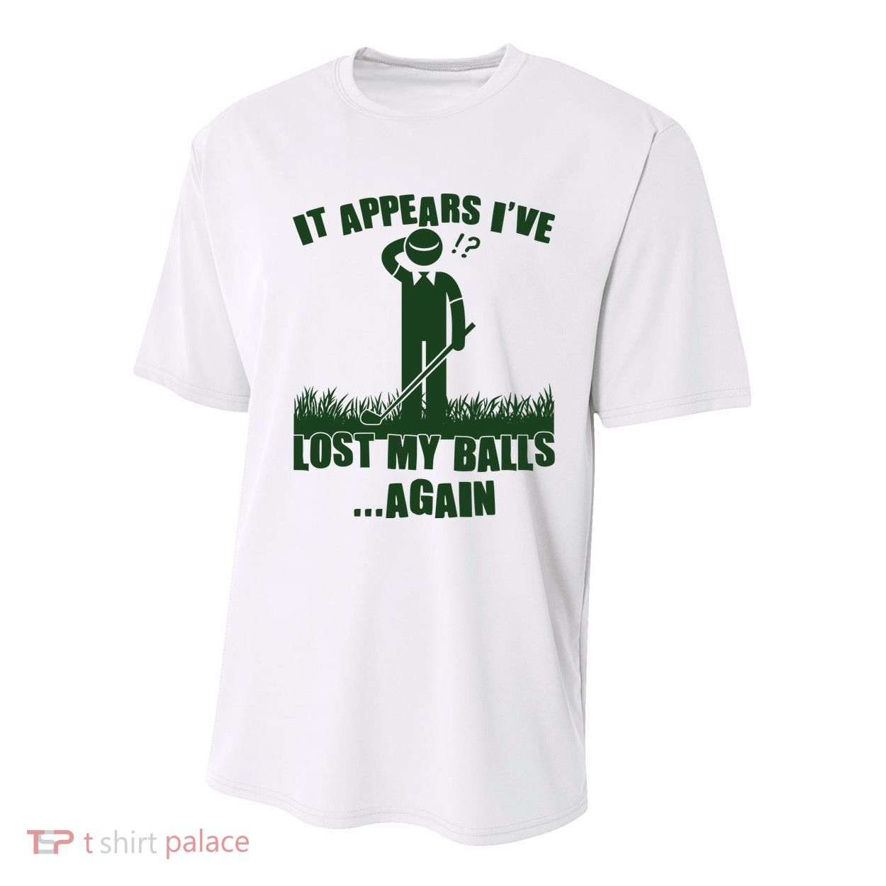 Funny Golf It Appears Ive Lost My Balls Again Youth Performance Sprint T-Shirt