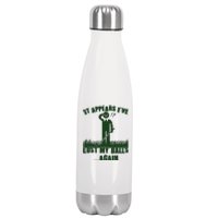 Funny Golf It Appears Ive Lost My Balls Again Stainless Steel Insulated Water Bottle