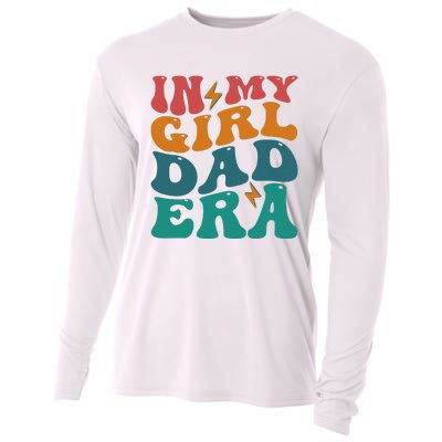 Funny Groovy In My Girlss Dad Era Cooling Performance Long Sleeve Crew