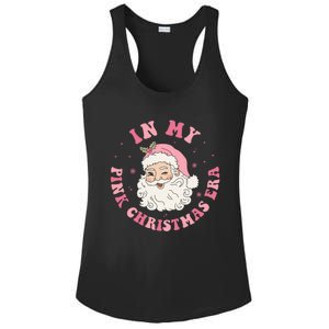 Funny Groovy In My Pink Christmas Era Xmas Gift Ladies PosiCharge Competitor Racerback Tank