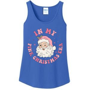 Funny Groovy In My Pink Christmas Era Xmas Gift Ladies Essential Tank