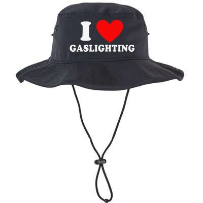 Funny Gaslight I Love Gaslighting I Heart Gaslighting Legacy Cool Fit Booney Bucket Hat