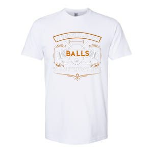 Funny Golf It Takes Balls Xmas Gift Idea For Golfers Softstyle CVC T-Shirt