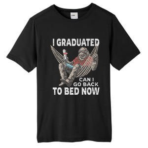 Funny Graduation I Graduated Can I Go Back To Bed Now Tall Fusion ChromaSoft Performance T-Shirt