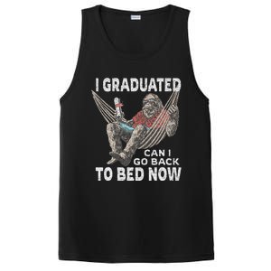 Funny Graduation I Graduated Can I Go Back To Bed Now PosiCharge Competitor Tank