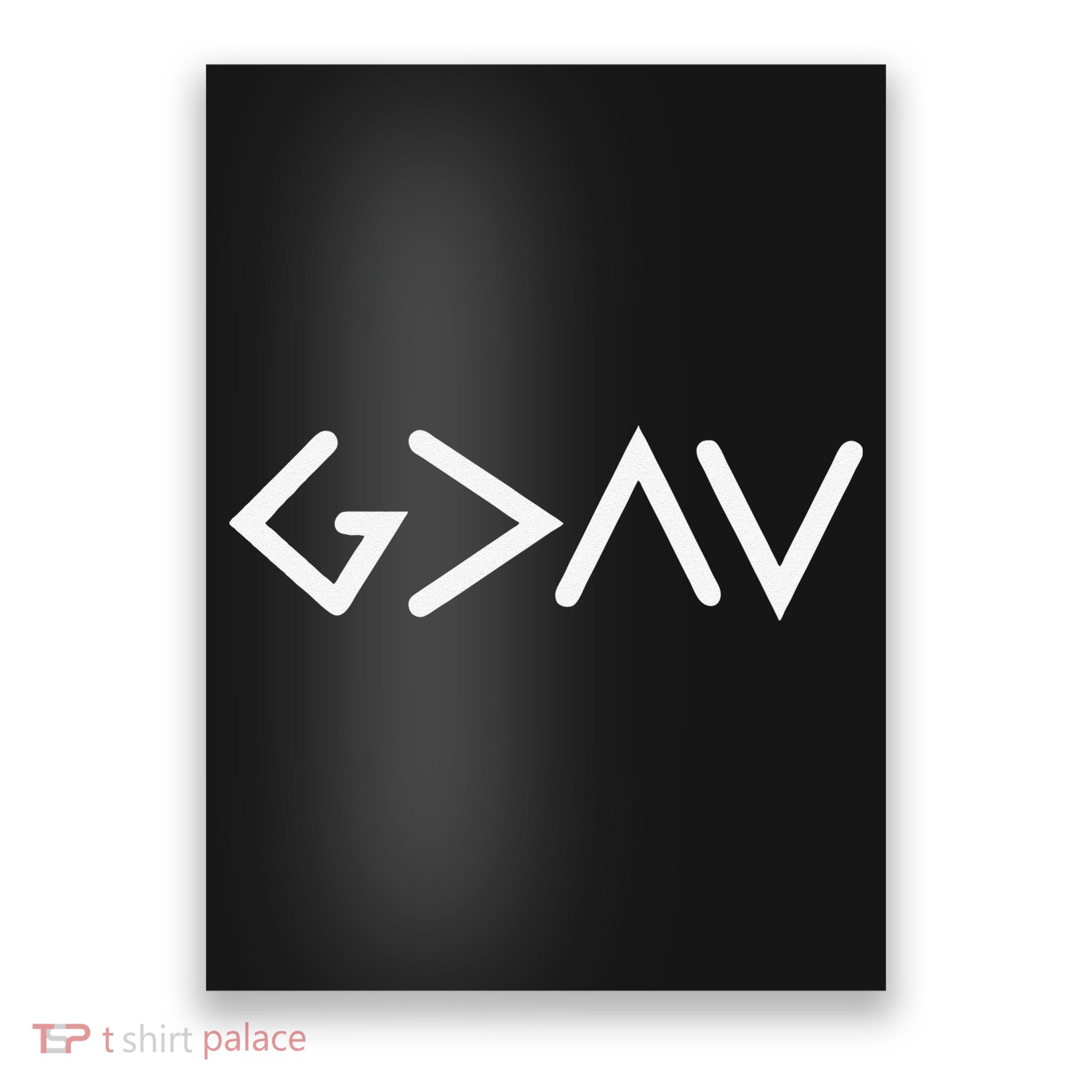 funny God Is Greater Than The Highs And Lows Poster