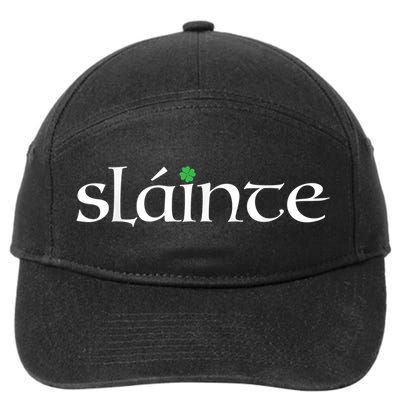 Funny Gift Irish Gaelic Slainte Gift 7-Panel Snapback Hat