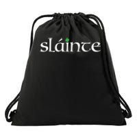 Funny Gift Irish Gaelic Slainte Gift Drawstring Bag