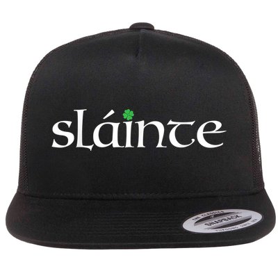 Funny Gift Irish Gaelic Slainte Gift Flatbill Hat