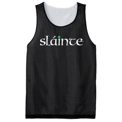 Funny Gift Irish Gaelic Slainte Gift Mesh Reversible Basketball Jersey Tank