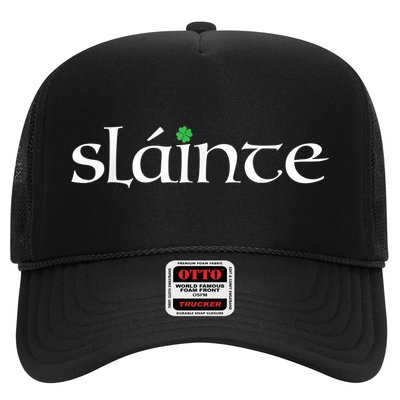 Funny Gift Irish Gaelic Slainte Gift Trucker Hat