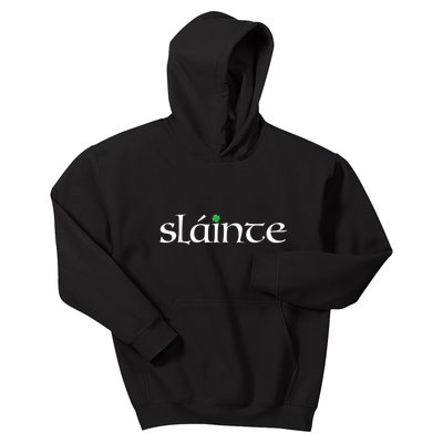 Funny Gift Irish Gaelic Slainte Gift Kids Hoodie