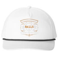 Funny Golf It Takes Balls Xmas Gift Idea For Golfers Snapback Five-Panel Rope Hat