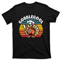 Funny Gobblegool Italian Gobble Turkey Day Fall Thanksgiving T-Shirt