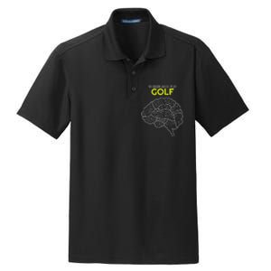 Funny Golf Joke Frustrated Angry Rubbish Golfer Dad Golfing Dry Zone Grid Polo