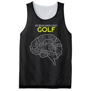 Funny Golf Joke Frustrated Angry Rubbish Golfer Dad Golfing Mesh Reversible Basketball Jersey Tank