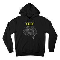 Funny Golf Joke Frustrated Angry Rubbish Golfer Dad Golfing Tall Hoodie