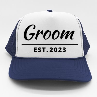 Funny Groom, Just Married Couples Set Tee, Groom Tee Trucker Hat