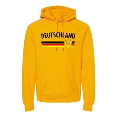 Football Germany Jersey 2024 European Championship Premium Hoodie