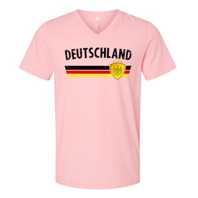 Football Germany Jersey 2024 European Championship V-Neck T-Shirt