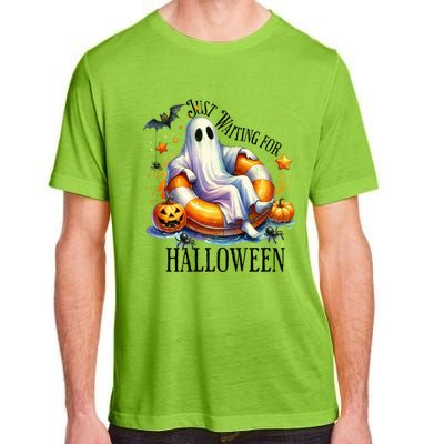 Funny Ghost Just Waiting For Halloween Gift Adult ChromaSoft Performance T-Shirt