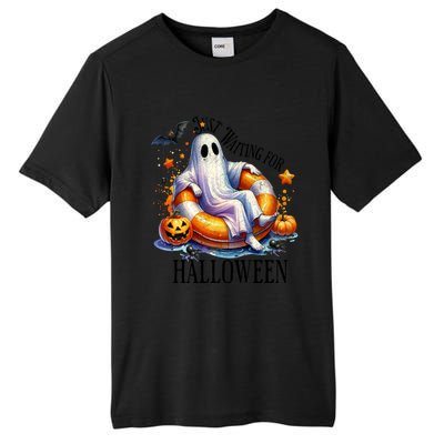 Funny Ghost Just Waiting For Halloween Gift Tall Fusion ChromaSoft Performance T-Shirt