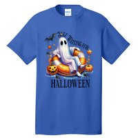 Funny Ghost Just Waiting For Halloween Gift Tall T-Shirt